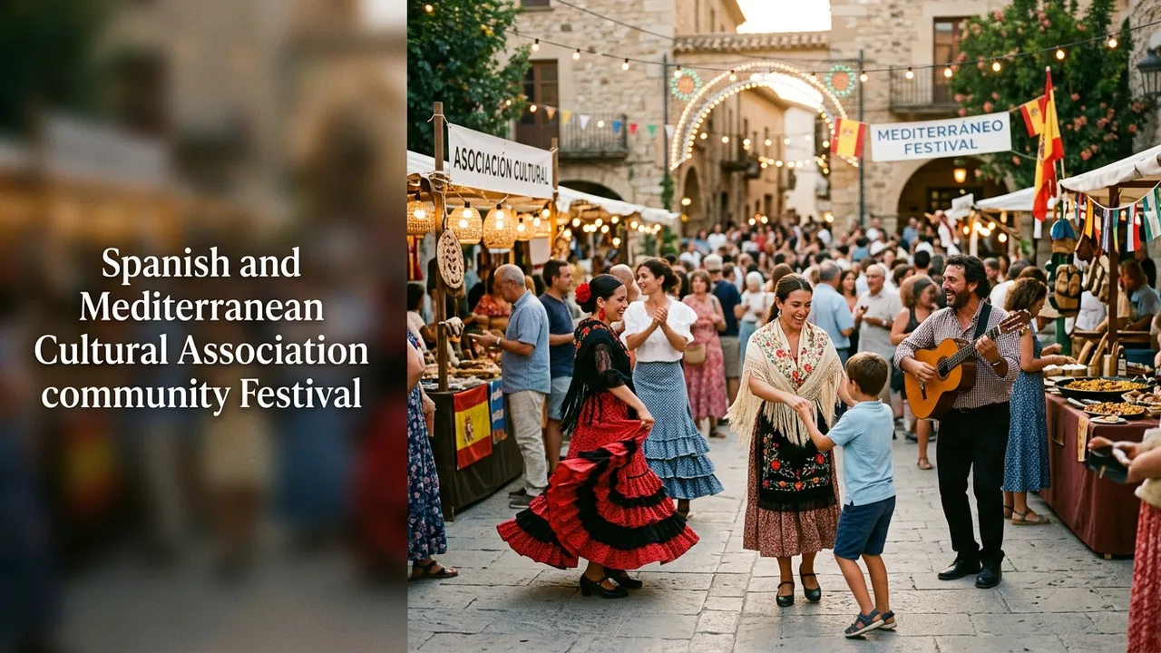 Événement culturel et communautaire organisé par l'association CASA DE ESPANA à Montagnac